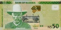 p13a from Namibia: 50 Namibia Dollars from 2012