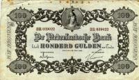 p24 from Netherlands: 100 Gulden from 1911