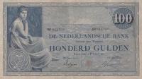 p39d from Netherlands: 100 Gulden from 1927