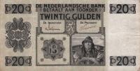 p44 from Netherlands: 20 Gulden from 1926