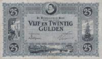 p45 from Netherlands: 25 Gulden from 1927