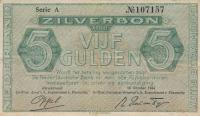 p63 from Netherlands: 5 Gulden from 1944
