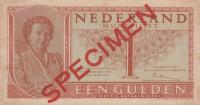 p72s from Netherlands: 1 Gulden from 1949