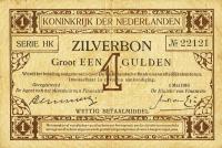 p8a from Netherlands: 1 Gulden from 1916