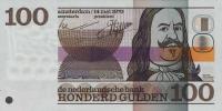 p93a from Netherlands: 100 Gulden from 1970