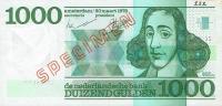 p94s from Netherlands: 1000 Gulden from 1972