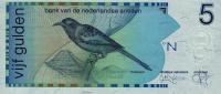 p22c from Netherlands Antilles: 5 Gulden from 1994