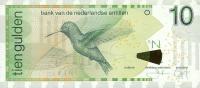 p28b from Netherlands Antilles: 10 Gulden from 2001