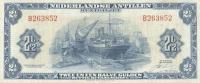 pA1b from Netherlands Antilles: 2.5 Gulden from 1964