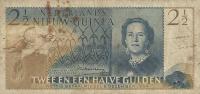 p12a from Netherlands New Guinea: 2.5 Gulden from 1954