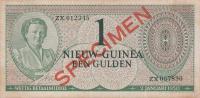 p4s from Netherlands New Guinea: 1 Gulden from 1950
