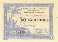 p33b from New Caledonia: 0.5 Franc from 1918