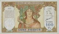Gallery image for New Caledonia p42e: 100 Francs