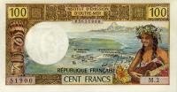Gallery image for New Caledonia p63b: 100 Francs