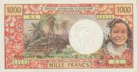 Gallery image for New Caledonia p64a: 1000 Francs