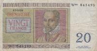 Gallery image for Belgium p132b: 20 Francs from 1956