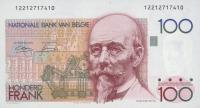 Gallery image for Belgium p142a: 100 Francs from 1982
