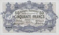 Gallery image for Belgium p63f: 50 Francs