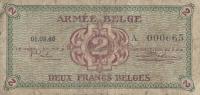 pM2a from Belgium: 2 Francs from 1946