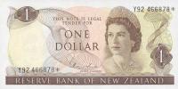 Gallery image for New Zealand p163r: 1 Dollar from 1967