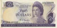 Gallery image for New Zealand p164b: 2 Dollars from 1968