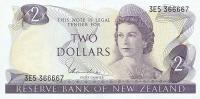 Gallery image for New Zealand p164d: 2 Dollars from 1977