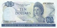 Gallery image for New Zealand p166d: 10 Dollars from 1977