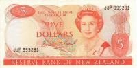 p171c from New Zealand: 5 Dollars from 1989