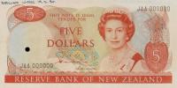 Gallery image for New Zealand p171p: 5 Dollars