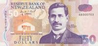 p180a from New Zealand: 50 Dollars from 1992
