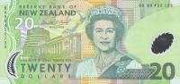 Gallery image for New Zealand p187a: 20 Dollars from 1999
