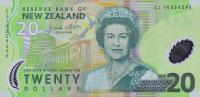 p187c from New Zealand: 20 Dollars from 1999