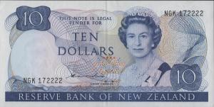 p172a from New Zealand: 10 Dollars from 1981