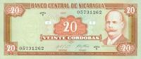 p185a from Nicaragua: 20 Cordobas from 1997