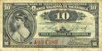 p85b from Nicaragua: 10 Centavos from 1937