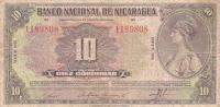 p94a from Nicaragua: 10 Cordobas from 1942
