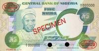 Gallery image for Nigeria p20s: 5 Naira