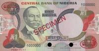 Gallery image for Nigeria p23s: 1 Naira