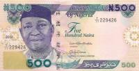 Gallery image for Nigeria p30o: 500 Naira