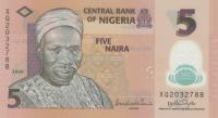 Gallery image for Nigeria p32b: 5 Naira