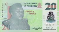 p34e from Nigeria: 20 Naira from 2009