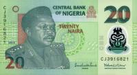 Gallery image for Nigeria p34i: 20 Naira