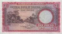 p4s from Nigeria: 1 Pound from 1958