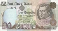 p136a from Northern Ireland: 10 Pounds from 1998