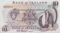 p63a from Northern Ireland: 10 Pounds from 1971