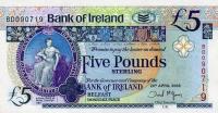 p83a from Northern Ireland: 5 Pounds from 2008