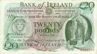 p69a from Northern Ireland: 20 Pounds from 1983