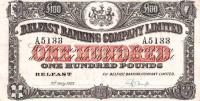 p131a from Northern Ireland: 100 Pounds from 1923