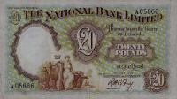 p161b from Northern Ireland: 20 Pounds from 1959