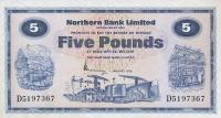 p188c from Northern Ireland: 5 Pounds from 1970